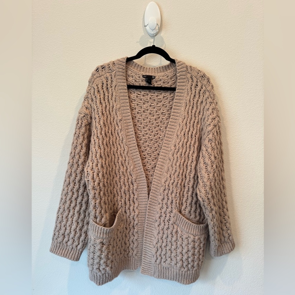 H&M Cozy Beige Knit Sweater